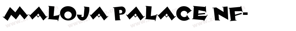 Maloja Palace NF字体转换